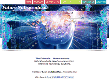 Tablet Screenshot of futurenutra.com